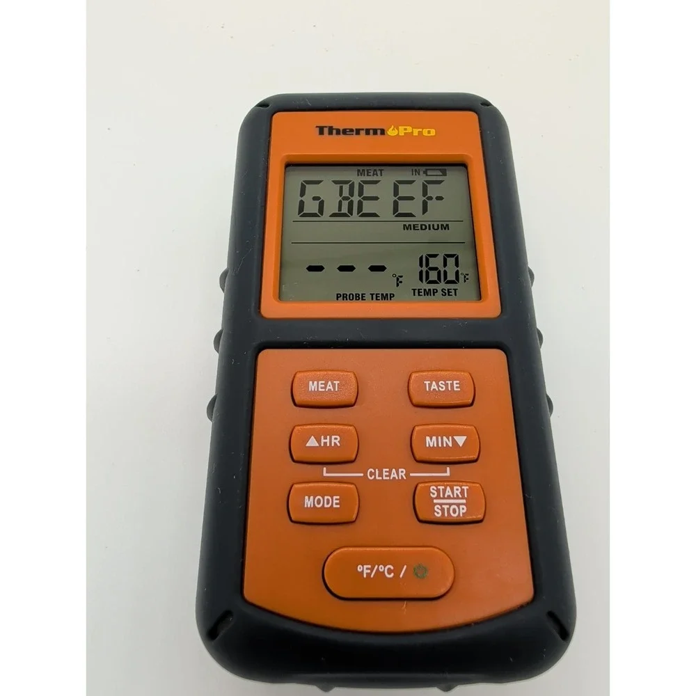 Therm Pro Digital Meat Thermometer Guide TP-06 Unit Only (No Probe) GUC Thermo